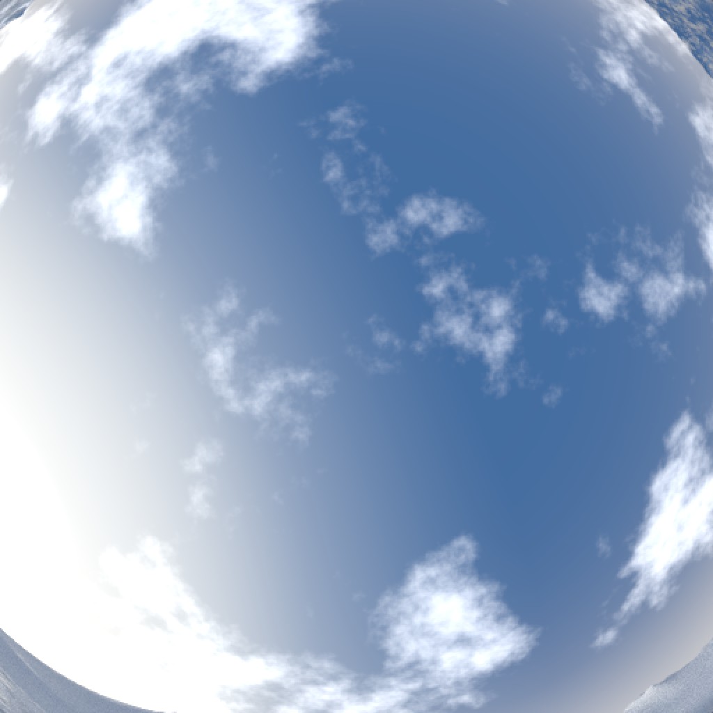Procedural day sky material preview image 3
